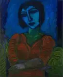 Jan Vermeiren, Blue Portrait