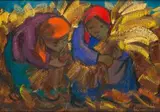 Hennie Niemann Snr, Two Women in a Field