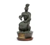 Rhona Stern, Drummer, bronze, mounted on a wooden base