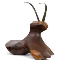 Mickey Korzennik, Animal Form, laminated wood and metal