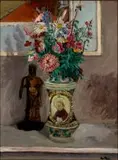 Enslin Du Plessis, Flowers and a Buddha