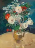 Walter Westbrook, Autumn Bouquet, oil on board