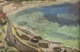 David Botha, Hout Bay, oil on board
