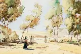 Nils Andersen, Woman Carrying Basket