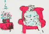 Robert Hodgins, Ouma, colour etching