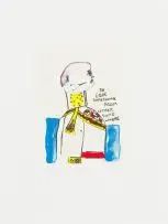 An Uber Something from Upper Somewhere by Robert Hodgins, colour lithograph, sold Apr 2016