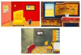 Tribute Series by Sam Nhlengethwa, colour lithograph, sold Apr 2016