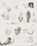Conrad Botes, Characters, lithograph