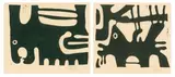 Wopko Jensma, Beast I and II, a pair
