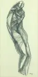Cecil Skotnes, Figure, pencil on paper