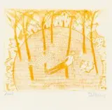 Pieter van der Westhuizen, Couples, lithograph