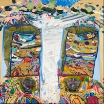 Marion Arnold, Dual Vision, oil on canvas