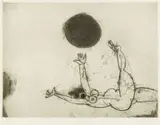 Douglas Portway, Knockturn, etching and aquatint