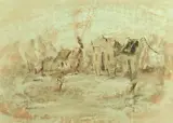 Worcester, K.P. by Pieter van der Westhuizen, watercolour, sold Apr 2016