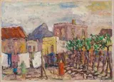 Kenneth Baker, Cape Scene, oil on board