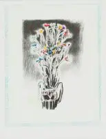 Wild Statice by Andrew Verster, colour lithograph, offered Apr 2016