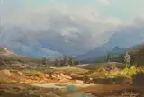 Cape Landscape by Gabriel de Jongh, oil on canvas, sold Apr 2016