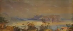 Extensive Landscape by Abraham de Smidt, watercolour, offered Apr 2016