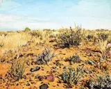 Walter Meyer, Landscape, oil on canvas