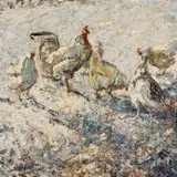 Harry Fidler, Rooster and Chickens