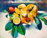 Louis van Heerden, Still Life with Fruit