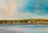 Errol Boyley, Lagoon, oil on canvas laid down on board