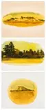 Hermann Niebuhr, Composite Landscape, triptych