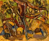 Paul du Toit, Wooded Landscape