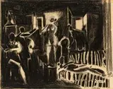 Stanley Pinker, The Artist's Studio