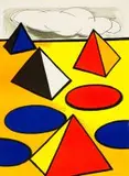 La Piege (The Trap) by Alexander Calder, colour lithograph, sold May 2016