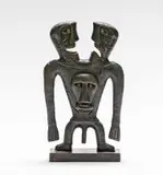 Jung and Yang by Norman Catherine, bronze with brown patina, sold May 2016
