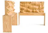 Stefanus Rademeyer, Differential Modulation, diptych, laminated wood