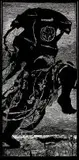 Telephone Lady by William Kentridge, linocut on canvas, sold May 2016