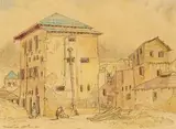 Mombasa by Jacobus Hendrik Pierneef, watercolour over pencil, sold Nov 2015