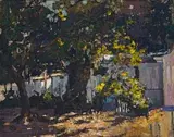 Nita Spilhaus, Shaded Farmyard