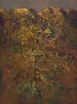 Nico Roos, Berg, Khomas Hochland, Namibia, oil on canvas