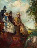 John Henry Amshewitz, Four-in-Hand