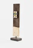 Hannes Harrs, Totem with Geometric Motifs