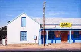 John Kramer, P J Meiring: Koffiehuis, oil on canvas