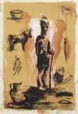 Deborah Bell, Ulysses, lithograph with chine collé