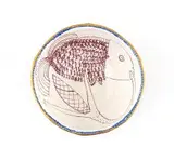 Hylton Nel, Spongeware Bowl with Fish