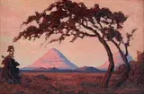 Silent Sentinels, Omatakos SWA by Jacobus Hendrik Pierneef, oil on board, sold Nov 2015