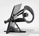 William Kentridge, Megaphone, from the Rebus Series, bronze with a black patina