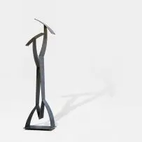 Conversation (Vertical Movement), maquette by Edoardo Villa, painted steel, sold Nov 2015