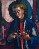 Saint John by Maud Sumner, oil on canvas, sold Nov 2015