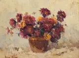 Still Life by Adriaan Boshoff, oil on canvas laid down on board, offered Nov 2015