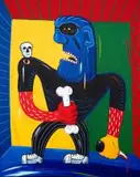 Vengeance is Mine by Norman Catherine, oil on canvas, offered Nov 2015