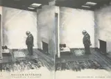 William Kentridge: Goodman Gallery Exhibition Poster, Johannesburg October 1999 by William Kentridge, colour photolithograph, sold Apr 2015
