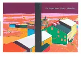 The Jumpers Deep G.M.Coy - Johannesburg by Walter Battiss, colour screenprint, sold Apr 2015