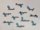 Brett Murray, 12th Language, Some Words Make Me Laugh, laser cut steel and Perspex